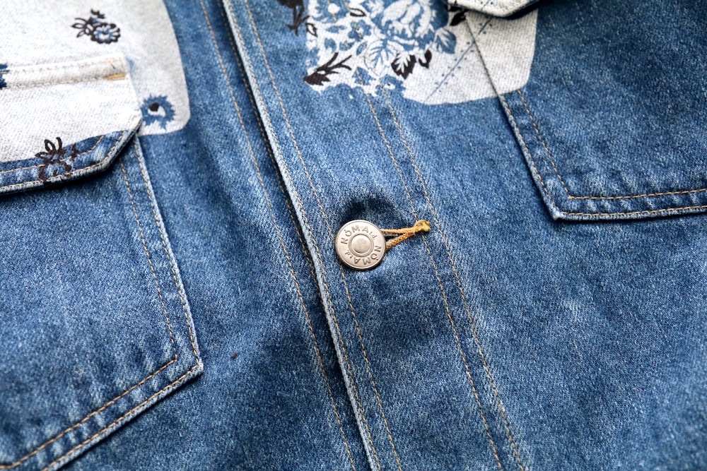 NOMA t.d. (ノーマ ティーディー) “Sign Print Denim Jacket