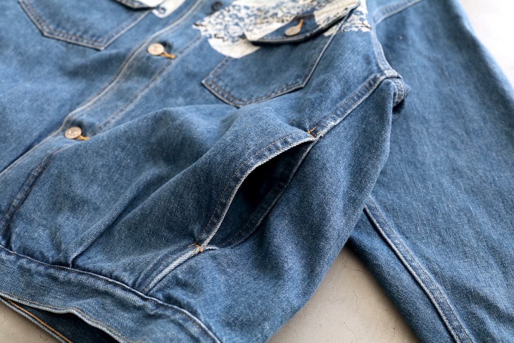 NOMA2.0 サイン入り NOMA t.d. (ノーマ ティーディー) “Sign Print Denim Jacket