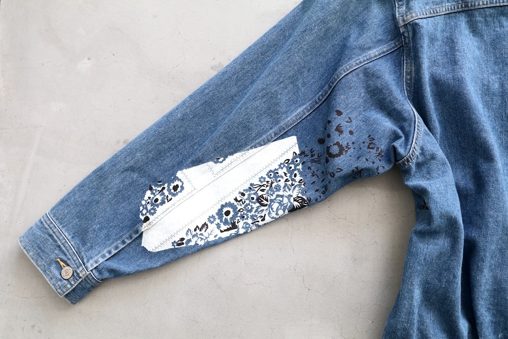 NOMA t.d. (ノーマ ティーディー) “Sign Print Denim Jacket
