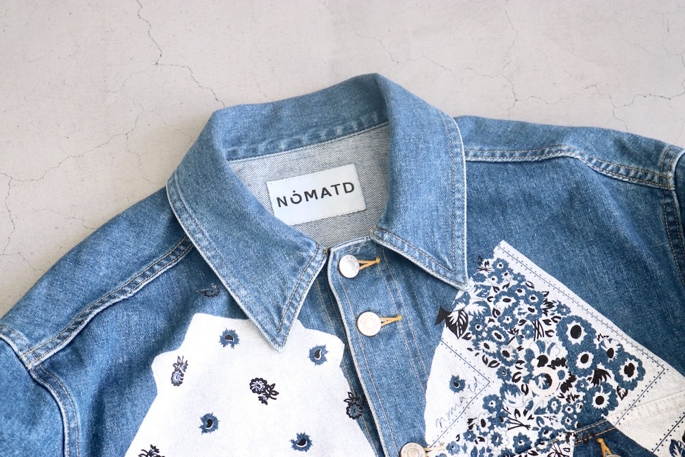 10%OFF] NOMA t.d. (ノーマ ティーディー) “Sign Print Denim Jacket