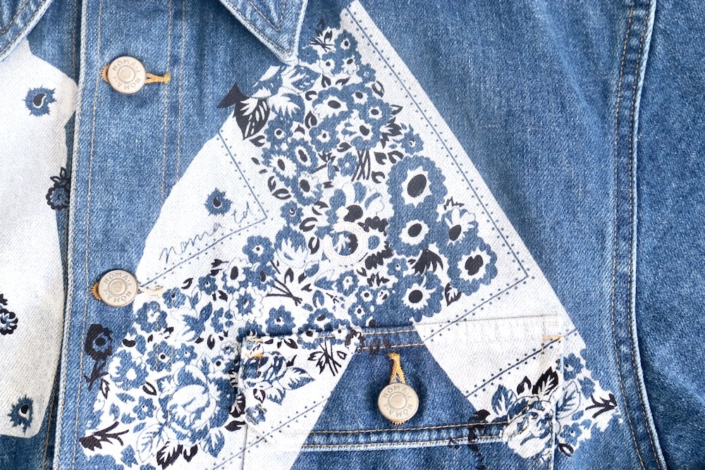 NOMA t.d. (ノーマ ティーディー) “Sign Print Denim Jacket