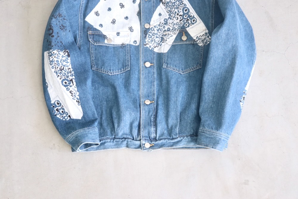 NOMA t.d. (ノーマ ティーディー) “Sign Print Denim Jacket