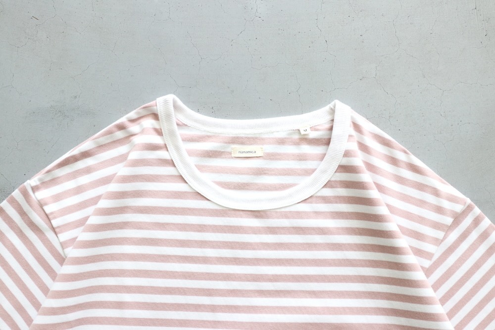 nanamica(�ʥʥߥ�) "COOLMAX Stripe Jersey Tee"