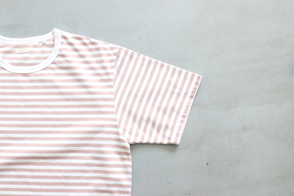 nanamica(�ʥʥߥ�) "COOLMAX Stripe Jersey Tee"