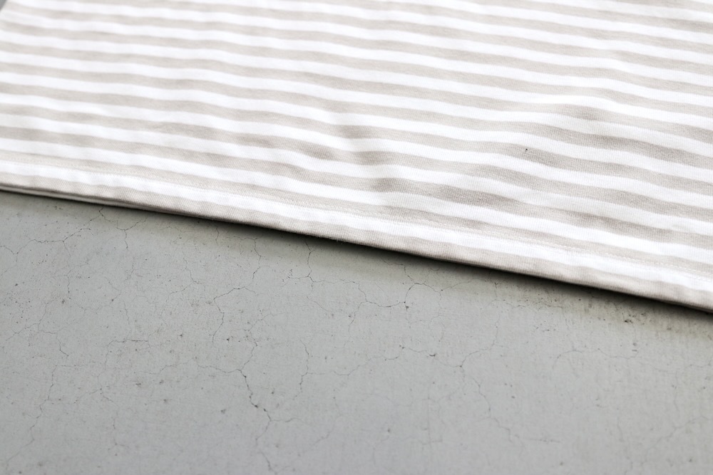 nanamica(�ʥʥߥ�) "COOLMAX Stripe Jersey Tee"