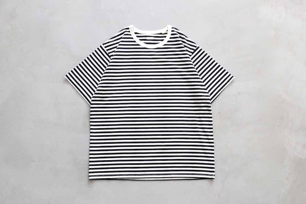 nanamica(�ʥʥߥ�) "COOLMAX Stripe Jersey Tee"