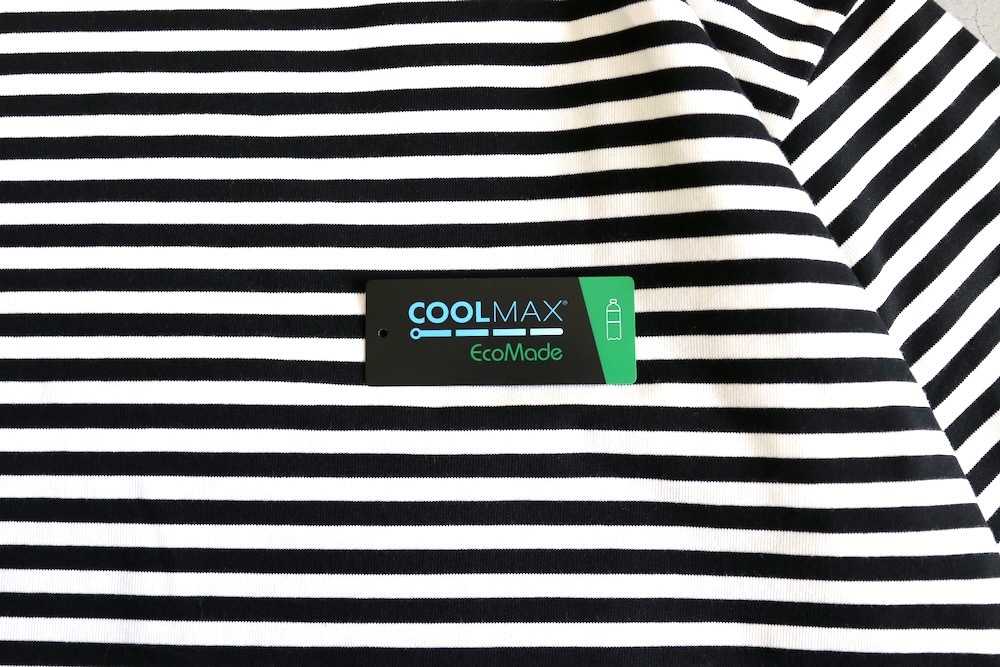 nanamica(�ʥʥߥ�) "COOLMAX Stripe Jersey Tee"