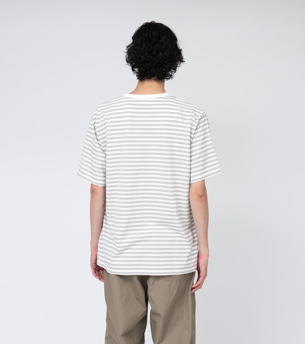 nanamica(�ʥʥߥ�) "COOLMAX Stripe Jersey Tee"