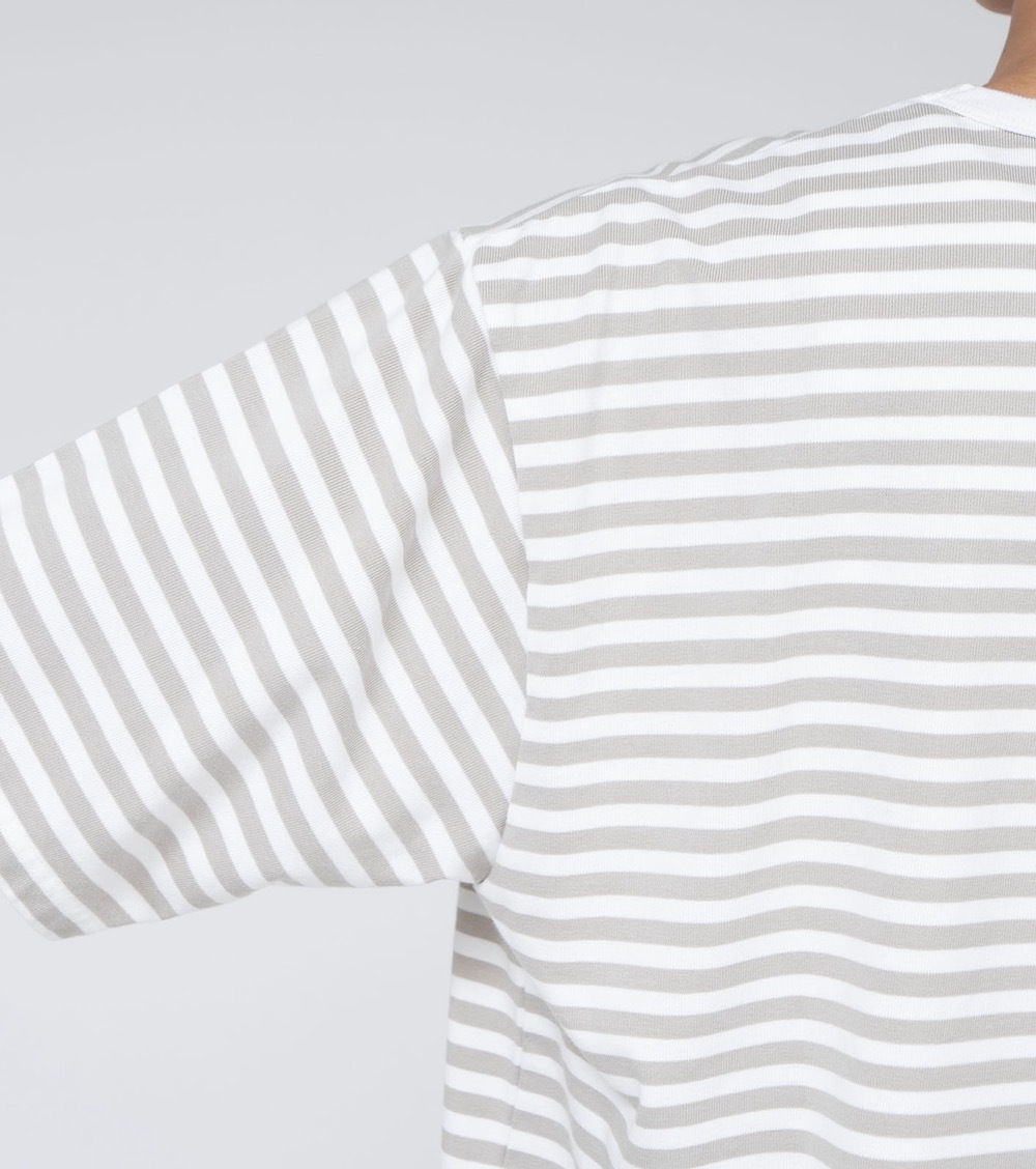 nanamica(�ʥʥߥ�) "COOLMAX Stripe Jersey Tee"