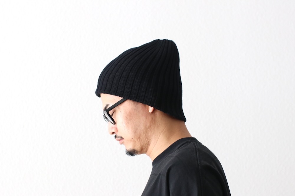 KIJIMA TAKAYUKI( 業) "COTTON REVERSIBLE BEANIE"