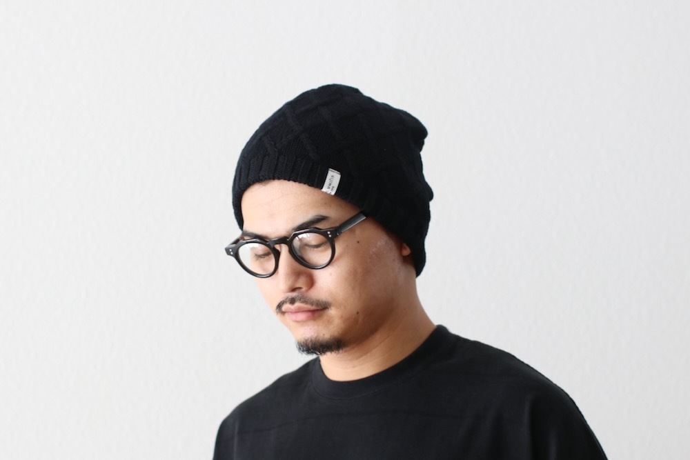 KIJIMA TAKAYUKI( 業) "COTTON REVERSIBLE BEANIE"