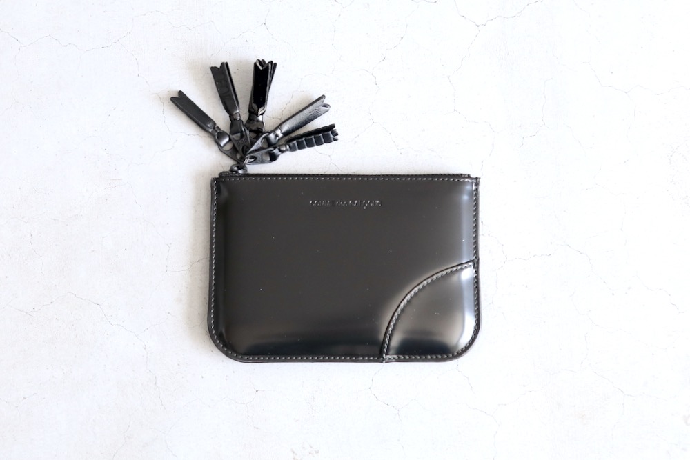 COMME DES GARCONS ポーチ ZIPPER MEDLEY ZIP POUCH Comme des Garcons Men's Zipper Medley Leather Zip Pouch