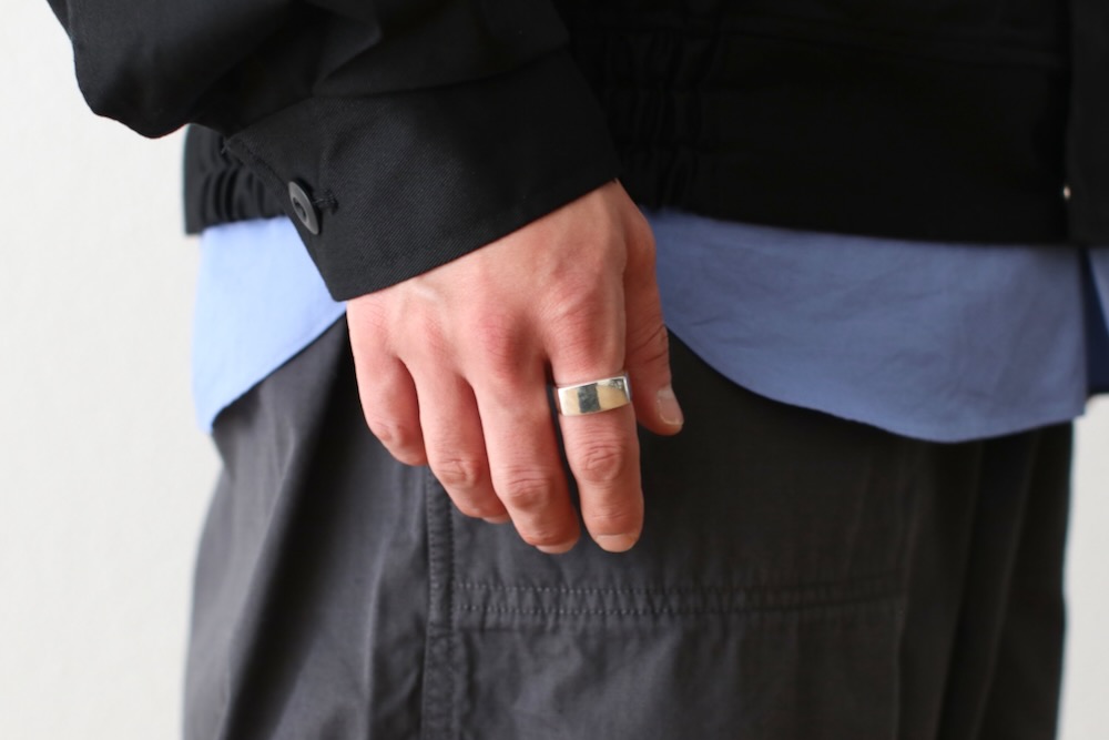 Mexican Jewelry (�ᥭ������ ���奨�꡼) "Silver Ring -Square Signet ring-"
