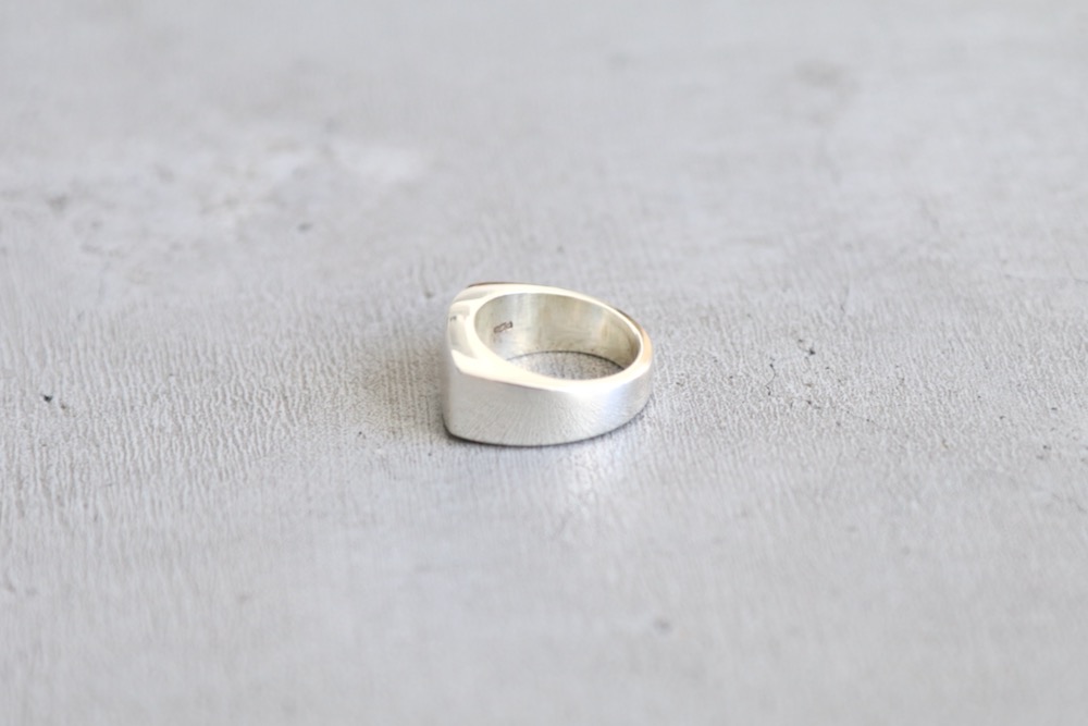 Mexican Jewelry (�ᥭ������ ���奨�꡼) "Silver Ring -Square Signet ring-"