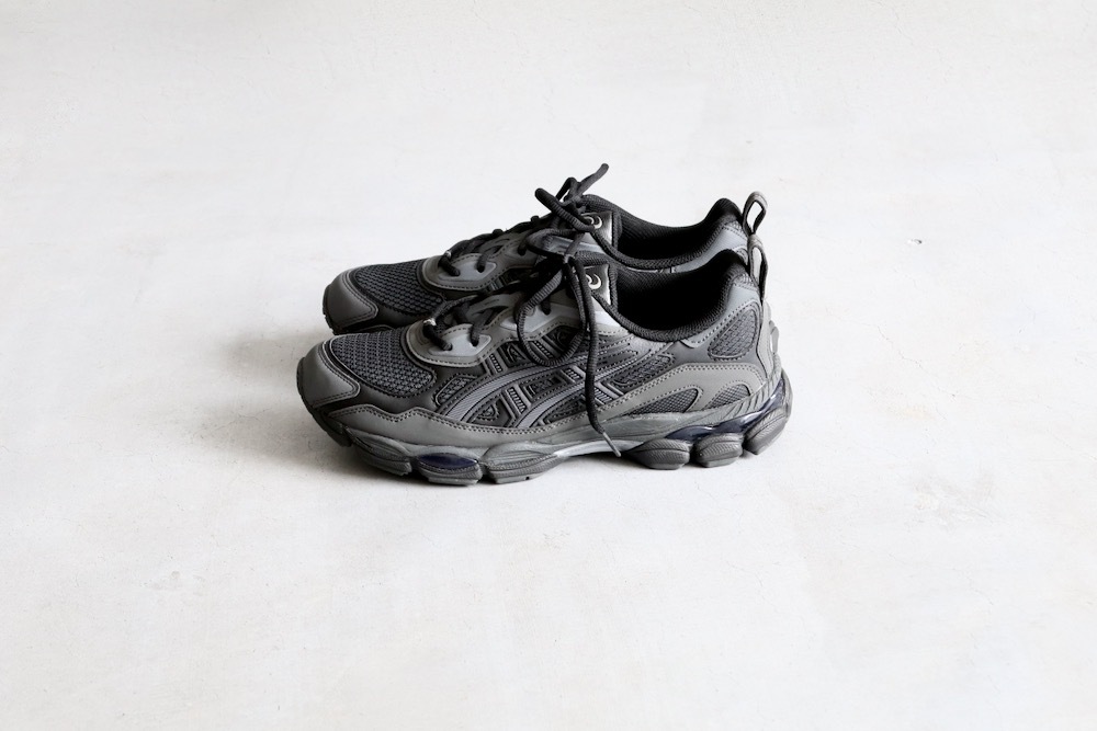 靴 ASICS GEL-NYC GRAPHITE GREY/BLACK asics GEL-NYC GRAPHITE GREY/BLACK（アシックス ゲル エヌワイシー