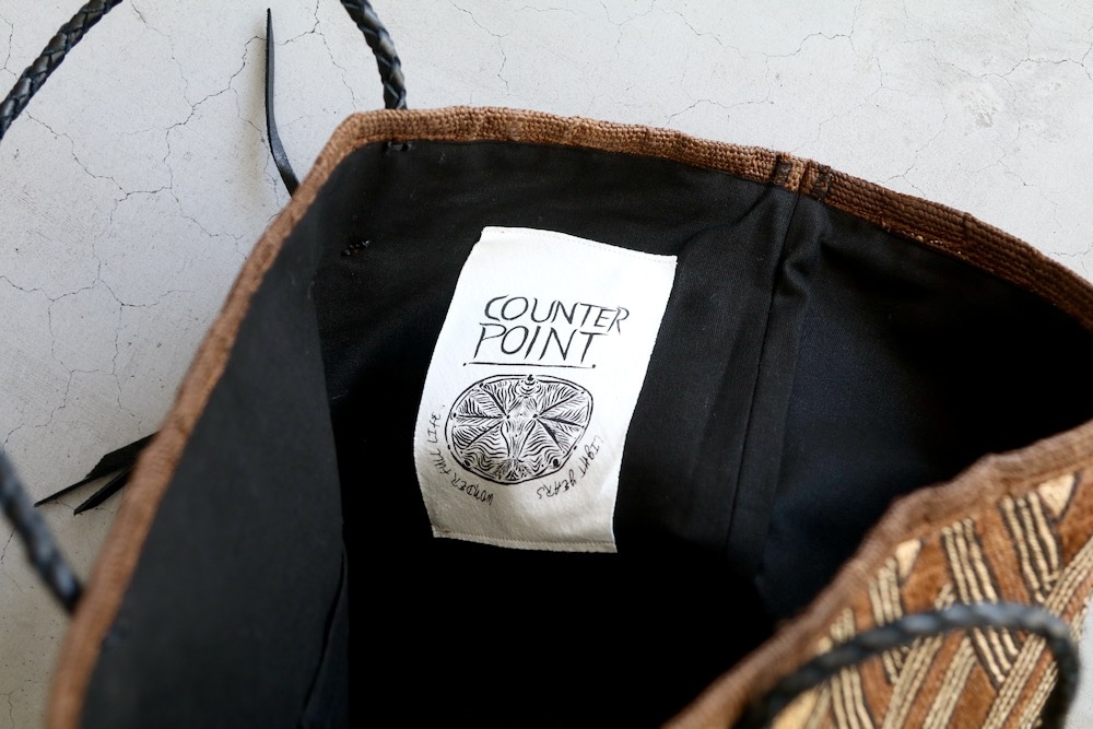 バッグ counter point kuba bag limited】COUNTERPOINT (カウンターポイント)by WONDER FULL LIFE