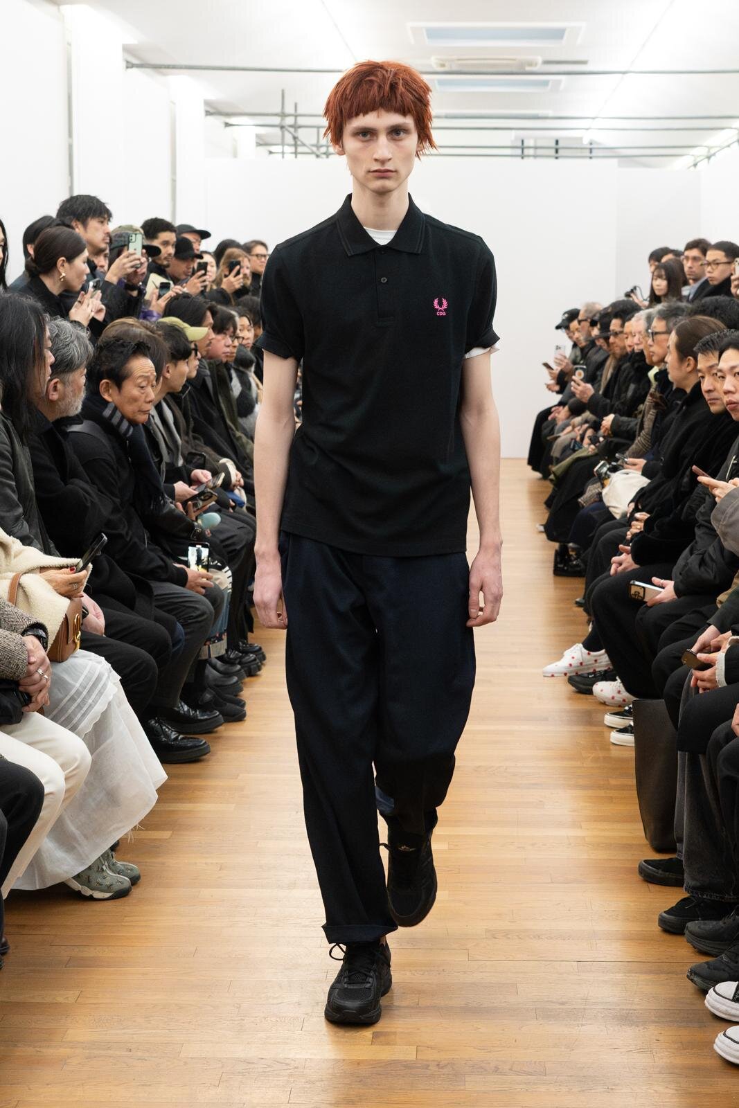 8.7 0:00 Release / limited】COMME des GARCONS SHIRT x FRED PERRY