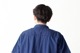 itten.(���åƥ�) "itten 6180 open collar S/S shirts -indigo border-"