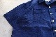 itten.(���åƥ�) "itten 6180 open collar S/S shirts -indigo border-"