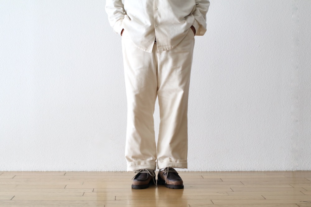 SEVEN BY SEVEN (���֥�Х����֥�) "EASY TROUSERS - Unstained organic cotton -"
