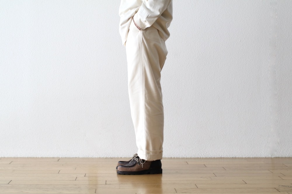 SEVEN BY SEVEN (���֥�Х����֥�) "EASY TROUSERS - Unstained organic cotton -"