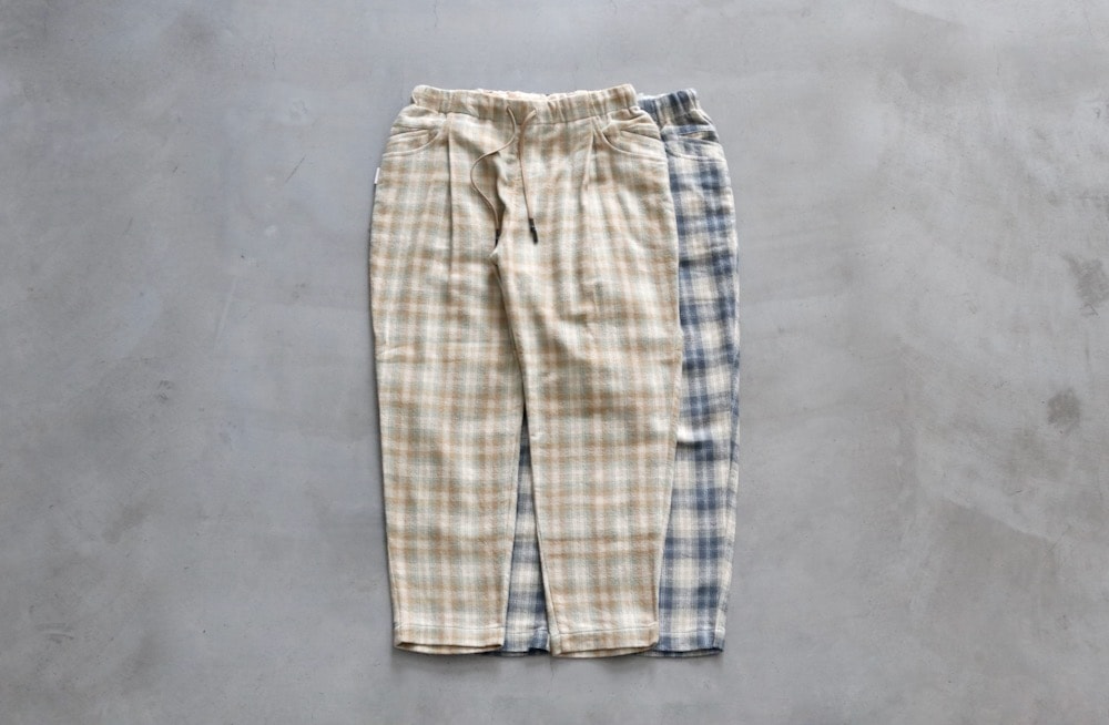 S.F.C(ե) "TAPERED EASY OG CHECK PANTS"