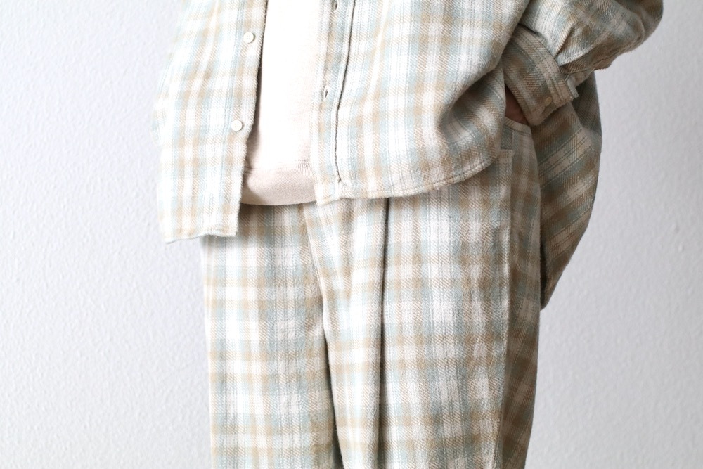 S.F.C(�������ե���) "TAPERED EASY OG CHECK PANTS"
