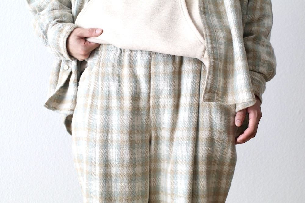 S.F.C(�������ե���) "TAPERED EASY OG CHECK PANTS"