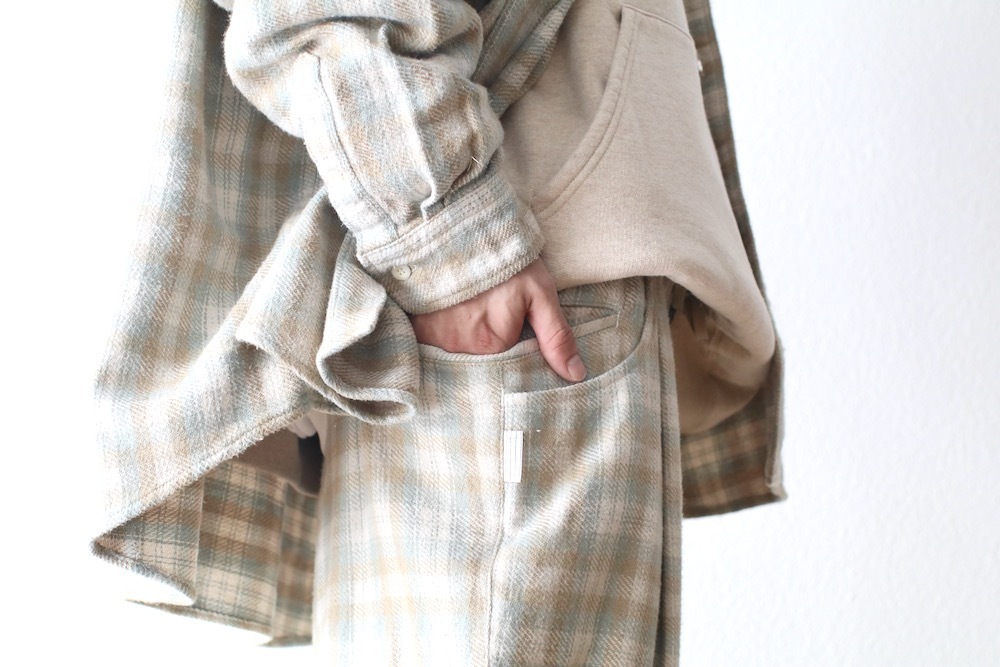 S.F.C(�������ե���) "TAPERED EASY OG CHECK PANTS"