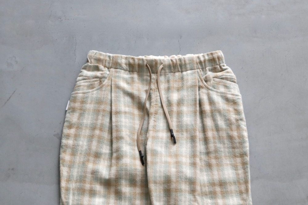 S.F.C(�������ե���) "TAPERED EASY OG CHECK PANTS"