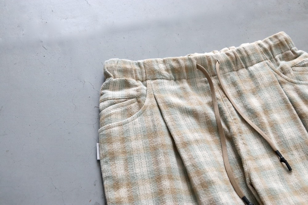 S.F.C(�������ե���) "TAPERED EASY OG CHECK PANTS"