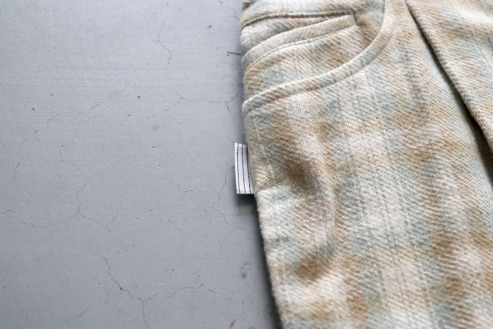 S.F.C(�������ե���) "TAPERED EASY OG CHECK PANTS"