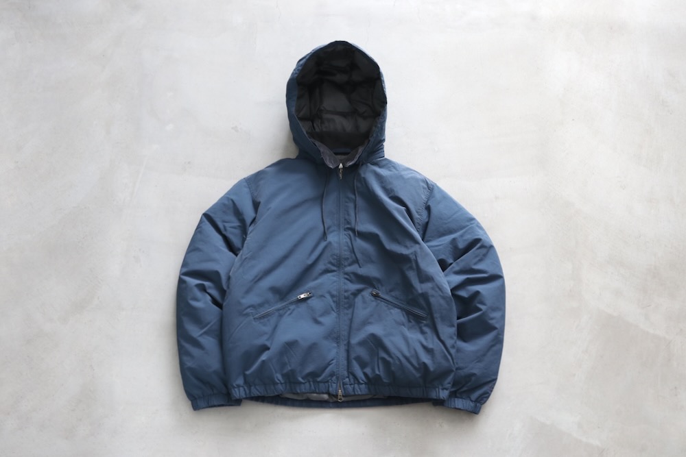 Washed Down Puffer Jacket ブルー Washed Down Puffer Jacket – thisisneverthat® JP