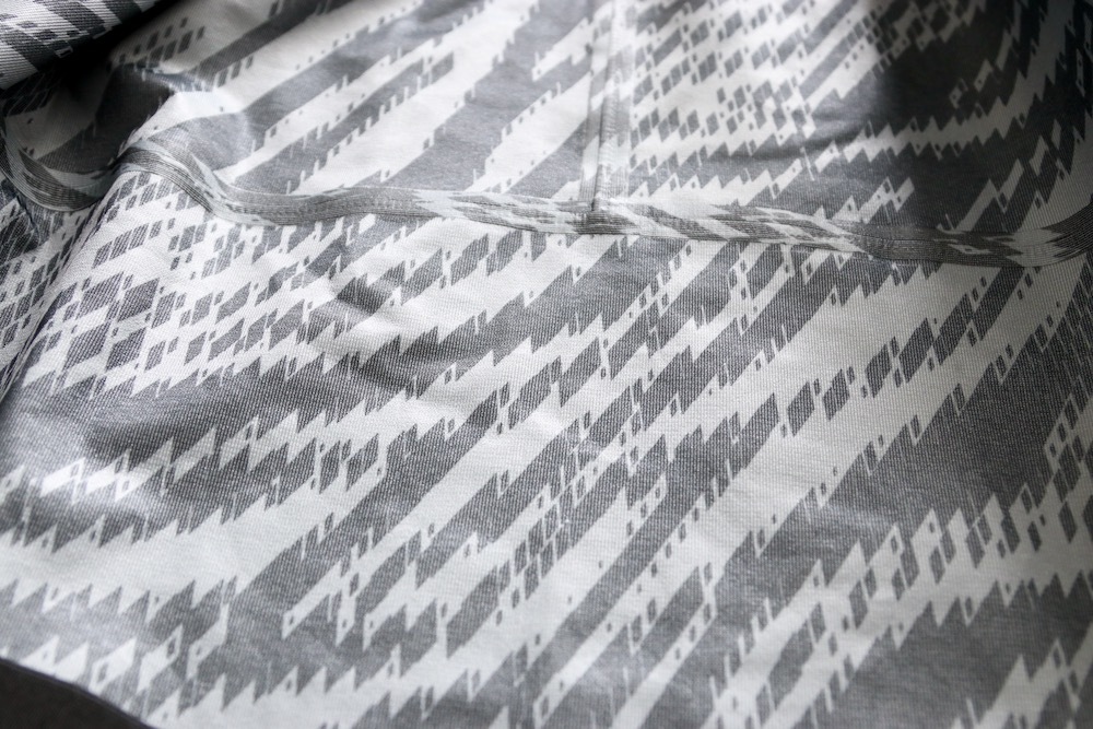 ACRONYM(˥) "J68W-BQ wide fir rider`s jacket -Xpore 3L CO face printed backer-"