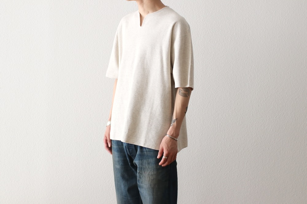 blurhms ROOTSTOCK(�֥顼�ॹ �롼�ĥ��ȥå�) "Rough&Smooth Thermal Over - Neck"