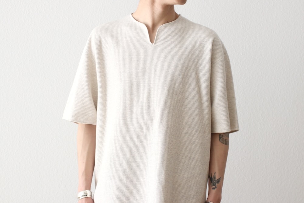 blurhms ROOTSTOCK(�֥顼�ॹ �롼�ĥ��ȥå�) "Rough&Smooth Thermal Over - Neck"