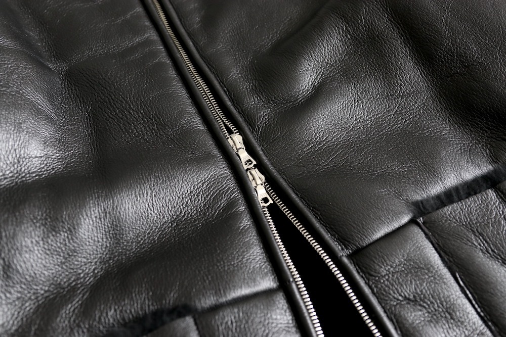 ssstein(奿) "CUT-OFF MOUTON JACKET"