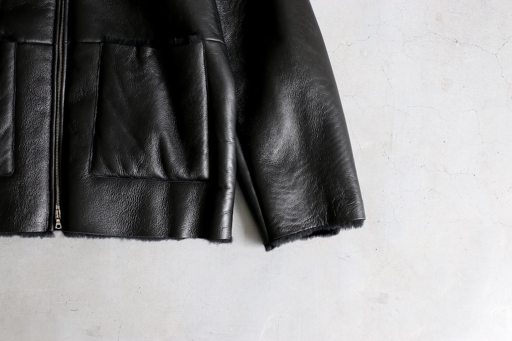 ssstein(奿) "CUT-OFF MOUTON JACKET"