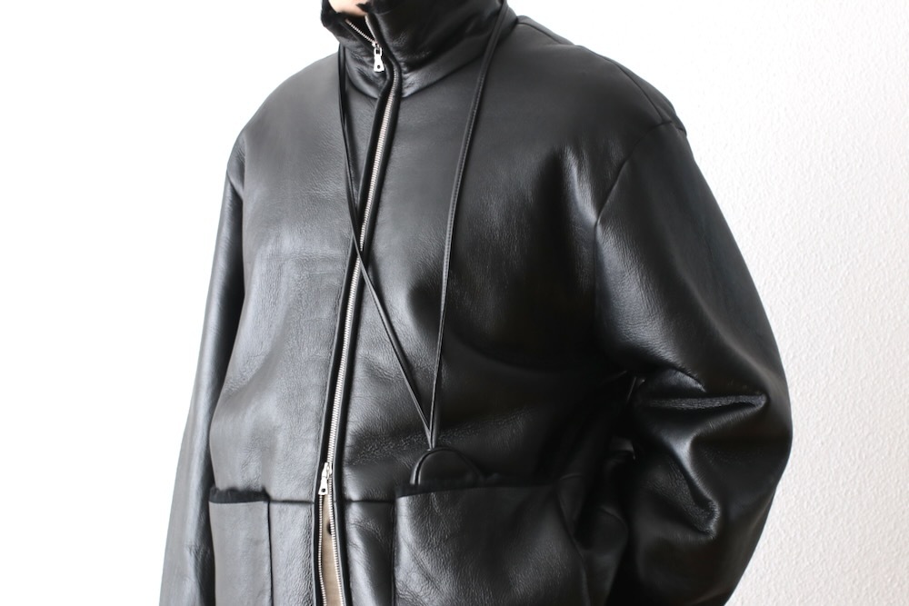 ssstein(奿) "CUT-OFF MOUTON JACKET"