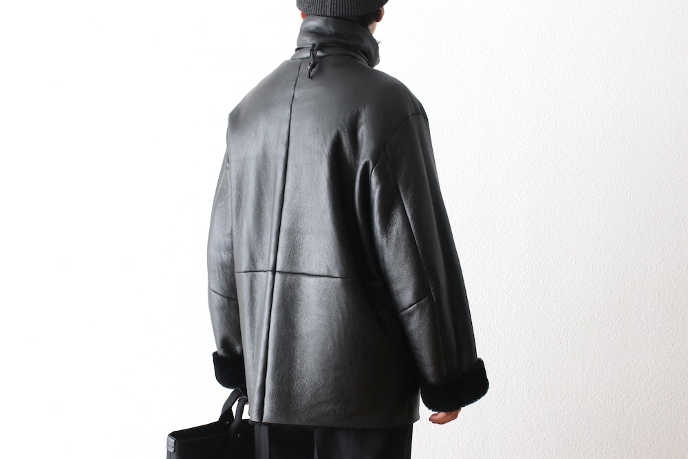 ssstein(奿) "CUT-OFF MOUTON JACKET"