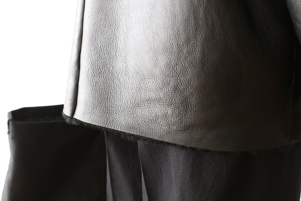 ssstein(奿) "CUT-OFF MOUTON JACKET"