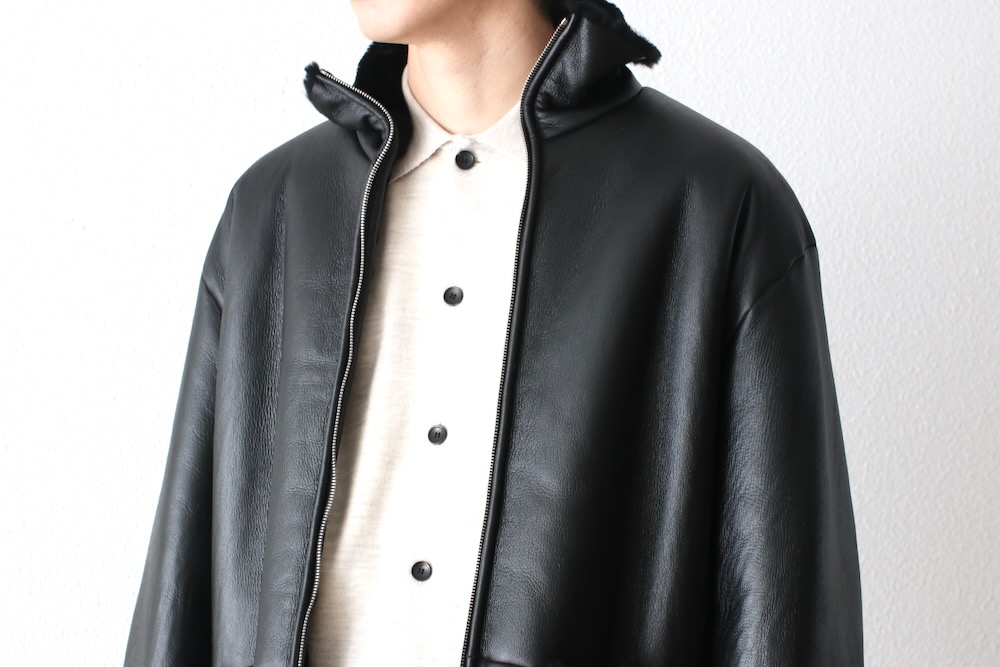 ssstein(奿) "CUT-OFF MOUTON JACKET"