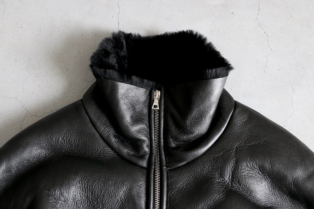 ssstein(奿) "CUT-OFF MOUTON JACKET"