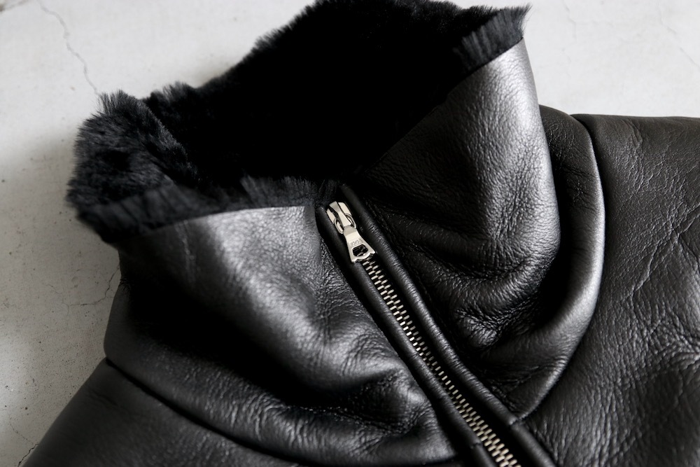 ssstein(奿) "CUT-OFF MOUTON JACKET"