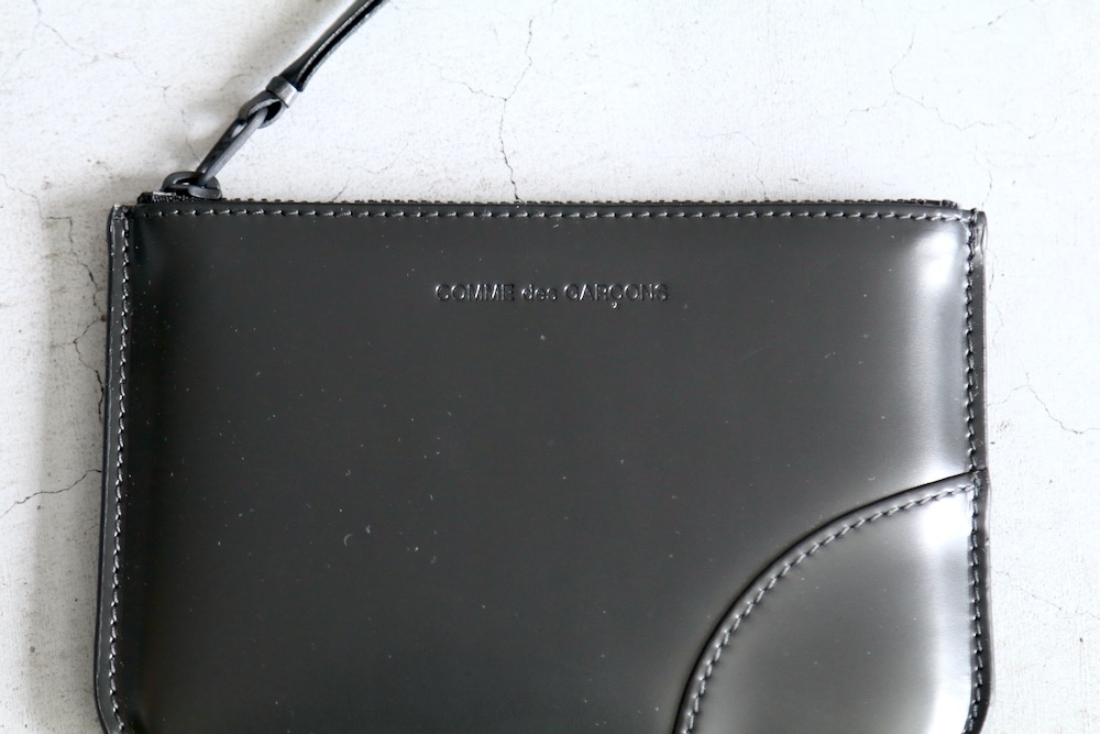 Wallet COMME des GARCONS (å ǥ륽) "ZIPå(ݡ) - VERY BLACK LEATHER LINE- 8Z-I081-051"
