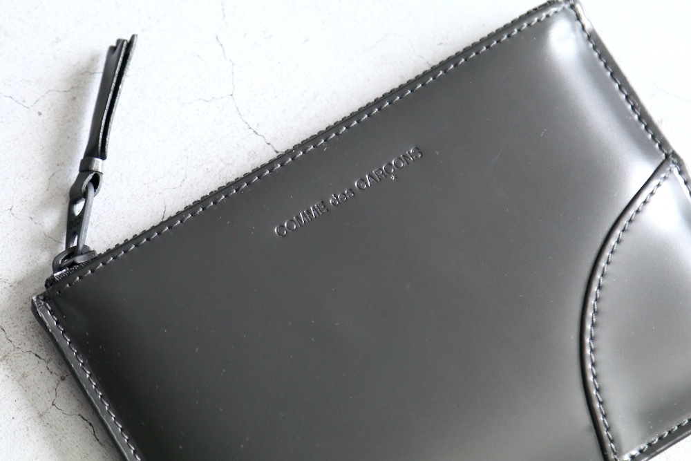 Wallet COMME des GARCONS (å ǥ륽) "ZIPå(ݡ) - VERY BLACK LEATHER LINE- 8Z-I081-051"