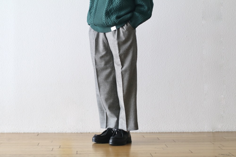 パンツ TapWater Saxony Flannel Trousers 10% > 30%OFF] TapWater(タップウォーター) 