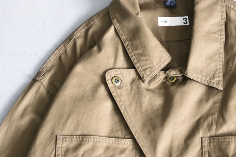 ts(s)　ティーエスエス　リネンジャケット　22SS 日本製 カバーオール麻 ts(s) ティーエスエス リネンジャケット 22SS 日本製 カバーオール麻