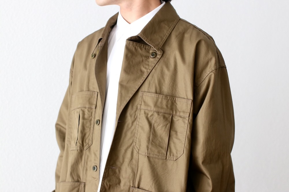 ts(s)　ティーエスエス　リネンジャケット　22SS 日本製 カバーオール麻 ts(s) ティーエスエス リネンジャケット 22SS 日本製