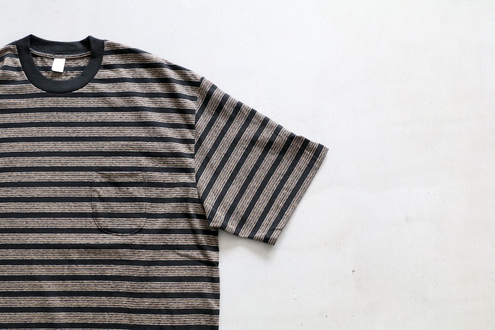 ENDS AND MEANS  (ɥɥߡ ) "(Stripe) Pocket Tee"